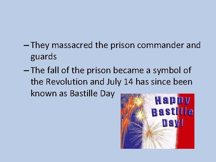 – They massacred the prison commander and guards – The fall of the prison