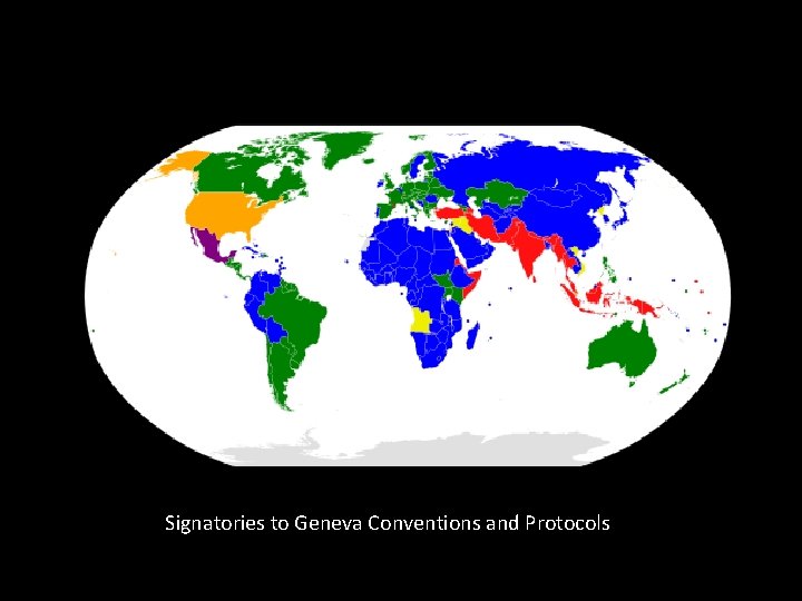 Signatories to Geneva Conventions and Protocols 