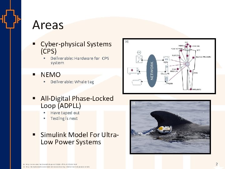 Areas § Cyber-physical Systems (CPS) [1] § Deliverable: Hardware for CPS system § NEMO