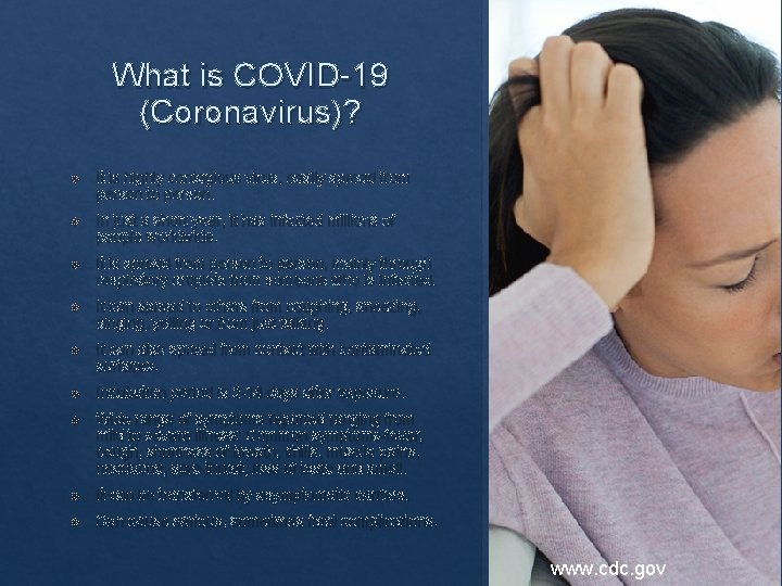 What is COVID-19 (Coronavirus)? It is highly contagious virus, easily spread from person to