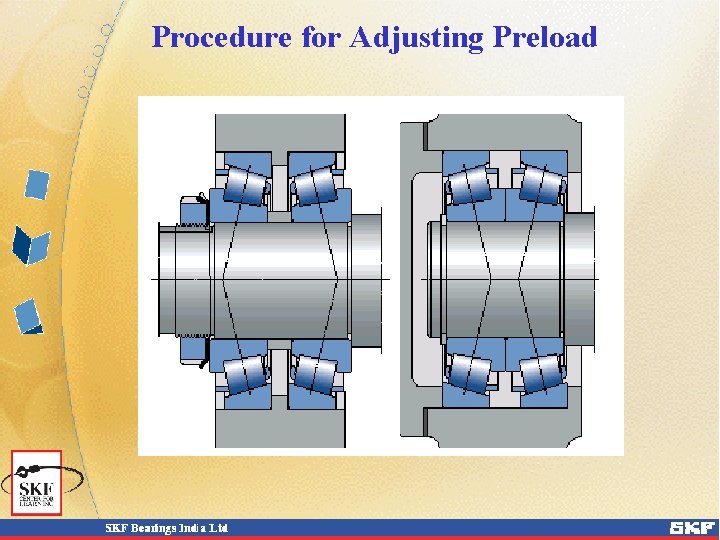 Procedure for Adjusting Preload 