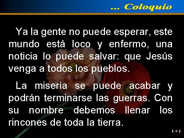 Ya la gente no puede esperar, este mundo está loco y enfermo, una noticia