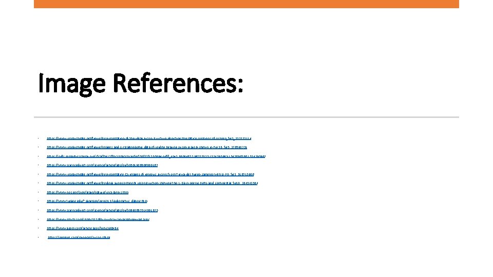 Image References: • https: //www. researchgate. net/figure/Representation-of-the-ideal-zircon-structure-depicting-the-lattice-positions-of-oxygen_fig 2_272272114 • https: //www. researchgate. net/figure/Images-and-crystallographic-data-of-reidite-bearing-zircon-grain-9 -shown-in-Fig-2