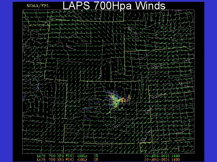 LAPS 700 Hpa Winds 