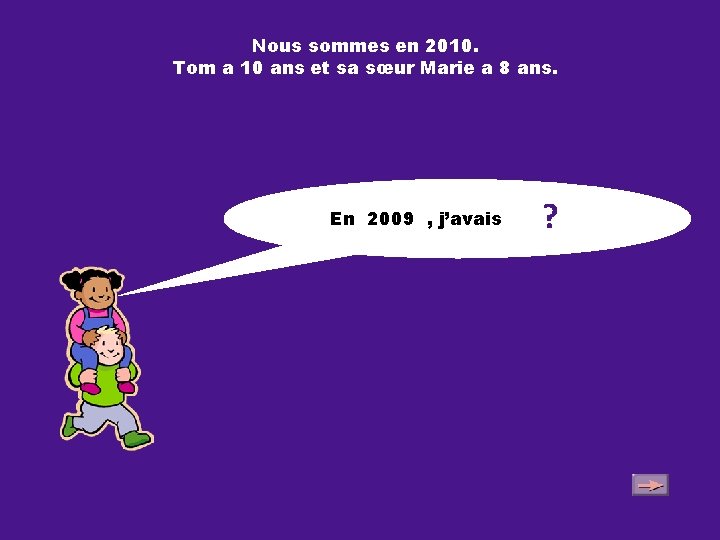 Nous sommes en 2010. Tom a 10 ans et sa sœur Marie a 8