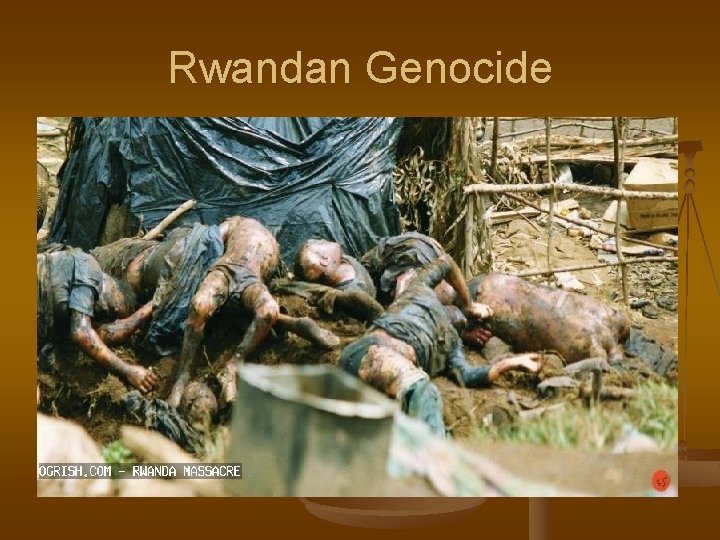 Rwandan Genocide 
