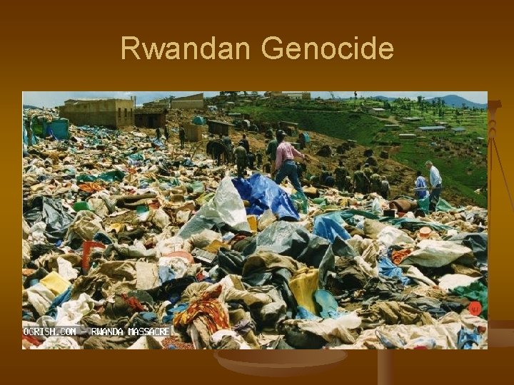 Rwandan Genocide 