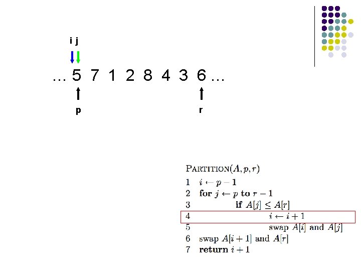 ij … 5 7 1 2 8 4 3 6… p r ij … 5 7 1 2 8 4 3 6… p r