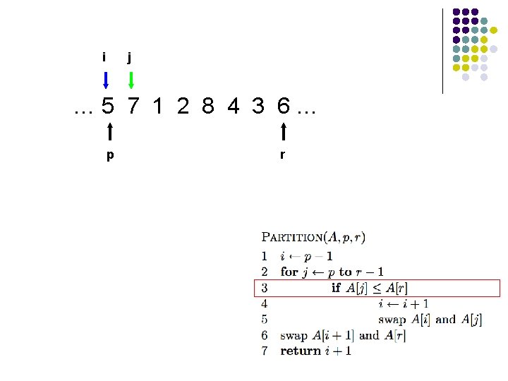 i j … 5 7 1 2 8 4 3 6… p r i j … 5 7 1 2 8 4 3 6… p r