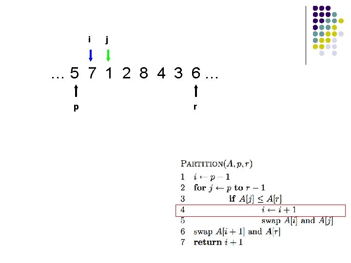 i j … 5 7 1 2 8 4 3 6… p r i j … 5 7 1 2 8 4 3 6… p r