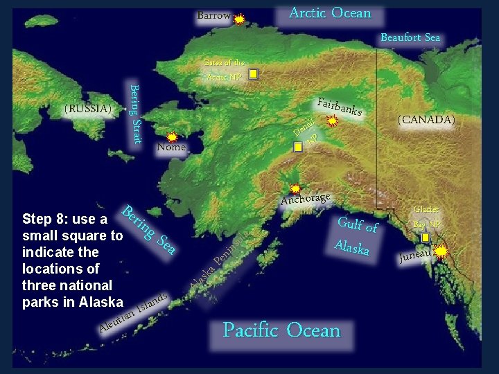 Barrow Fairban n a i t u Ale d Islan s ks ali n