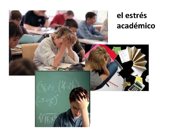 el estrés académico 