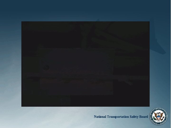 National Transportation Safety Board 