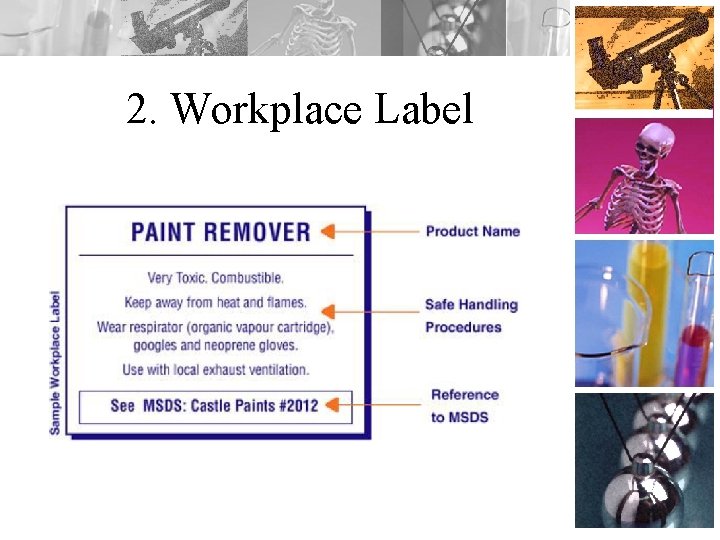 2. Workplace Label 