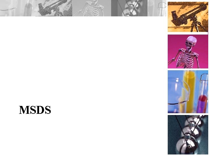 MSDS 