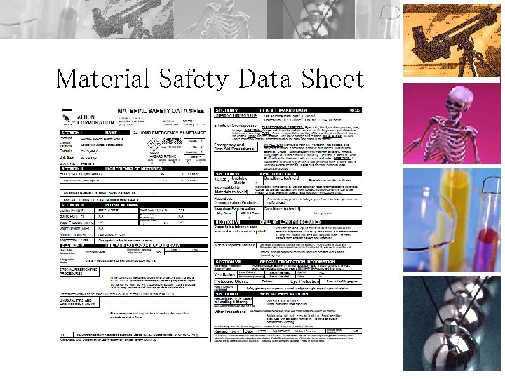 Material Safety Data Sheet 