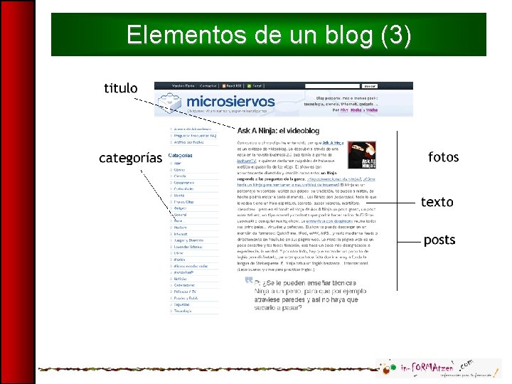 Elementos de un blog (3) 