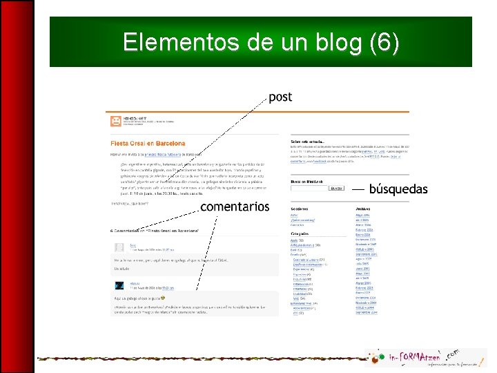 Elementos de un blog (6) 