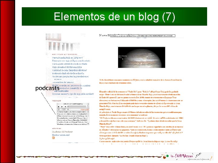 Elementos de un blog (7) 