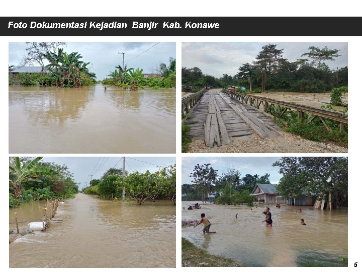 Foto Dokumentasi Kejadian Banjir Kab. Konawe 6 