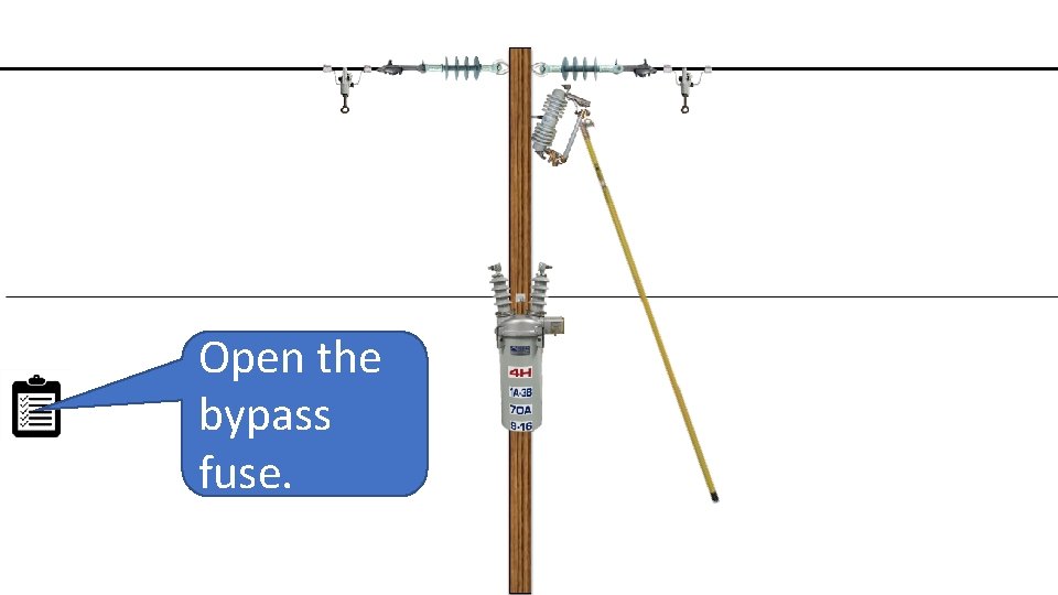 Open the bypass fuse. 