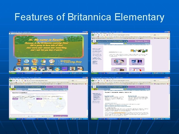 Features of Britannica Elementary 