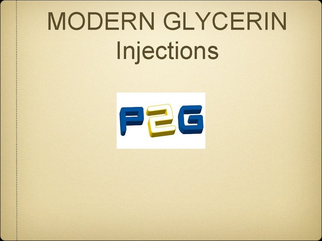MODERN GLYCERIN Injections 
