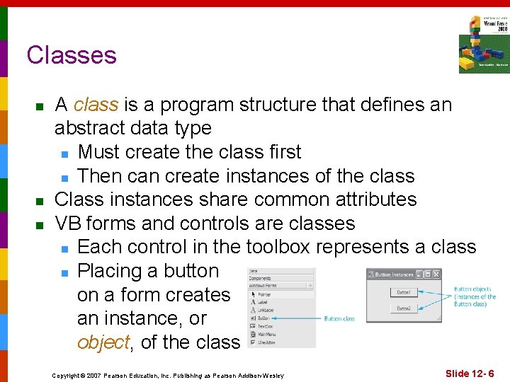 Classes n n n A class is a program structure that defines an abstract