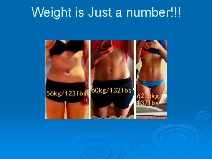 Weight is Just a number!!! 