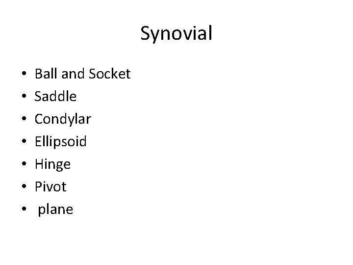 JOINTS Junction between two bones Classification Structural classification