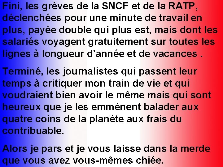 Fini, les grèves de la SNCF et de la RATP, déclenchées pour une minute