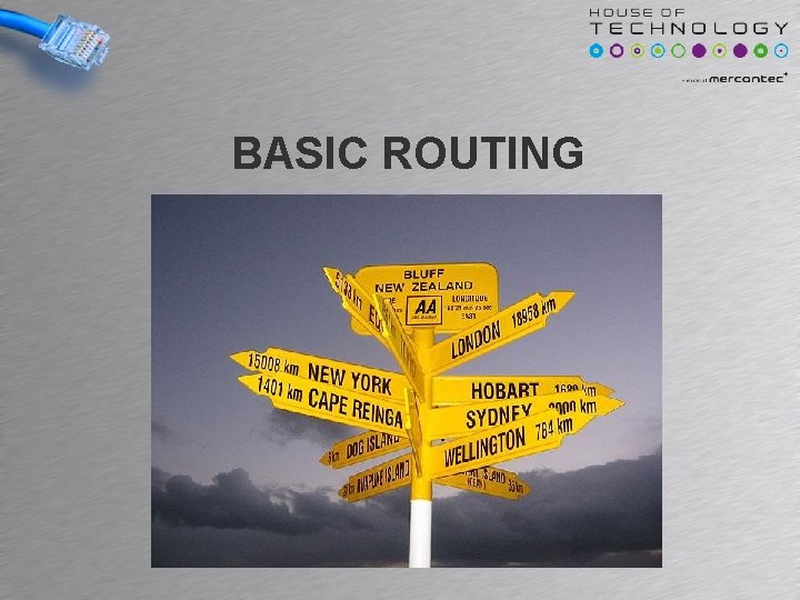BASIC ROUTING BASIC ROUTING