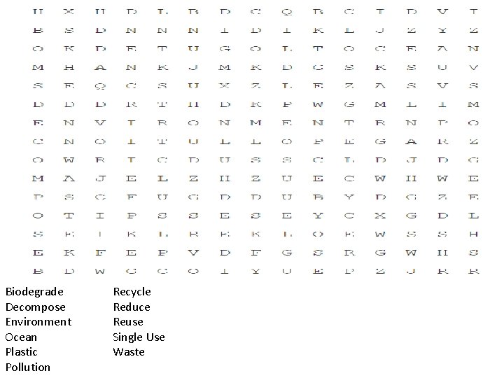 Biodegrade Decompose Environment Ocean Plastic Pollution Recycle Reduce Reuse Single Use Waste Biodegrade Decompose Environment Ocean Plastic Pollution Recycle Reduce Reuse Single Use Waste