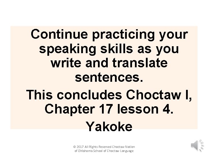 CHAPTER 17 LESSON 4 SENTENCES Verbs Time Markers