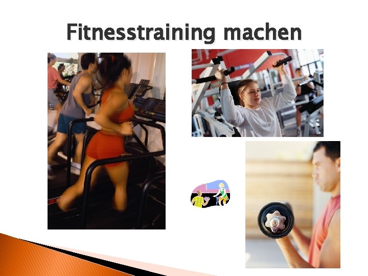 Fitnesstraining machen 