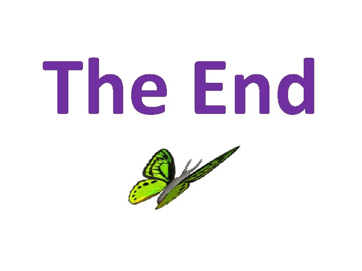 The End 