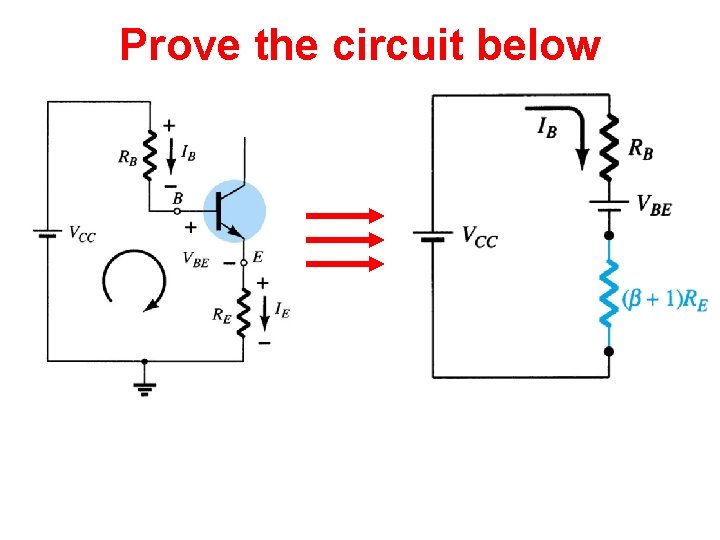 Prove the circuit below Prove the circuit below