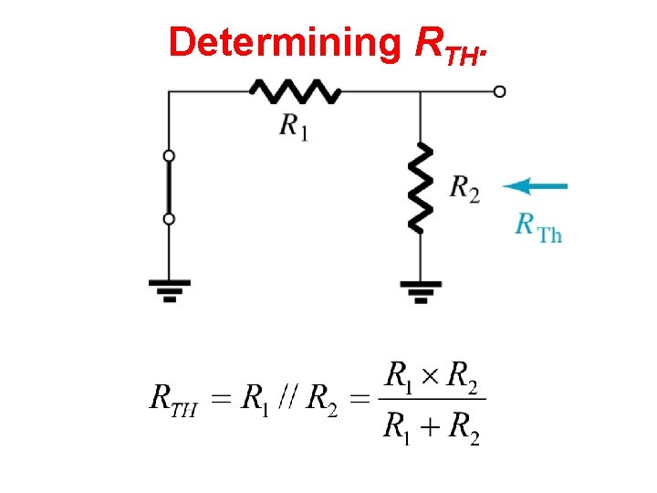 Determining RTH. Determining RTH.