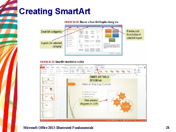 Creating Smart. Art Microsoft Office 2013 -Illustrated Fundamentals 28 