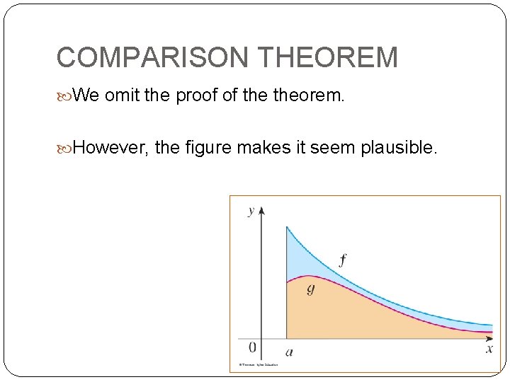 COMPARISON THEOREM We omit the proof of theorem. However, the figure makes it seem