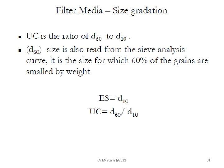 Dr Mustafa @2012 31 