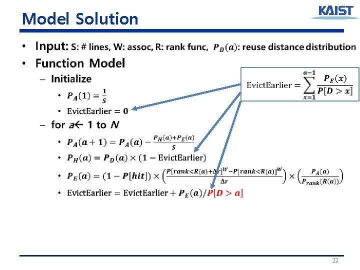 Model Solution • 22 Model Solution • 22