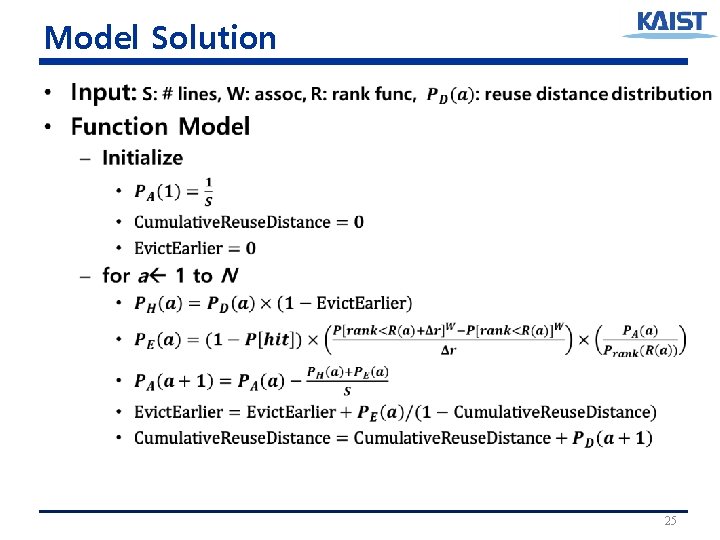 Model Solution • 25 Model Solution • 25