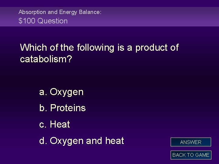 Chapter 24 Nutrition Metabolism and Body Temperature Regulation