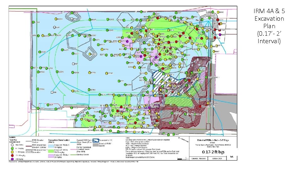 IRM 4 A & 5 Excavation Plan (0. 17’- 2’ Interval) 0. 17 -2