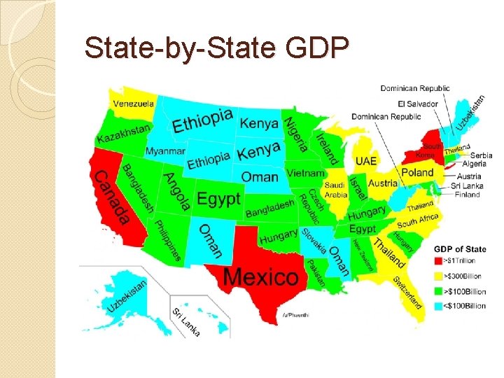 State-by-State GDP 