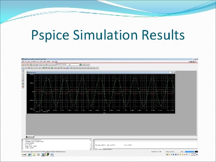 Pspice Simulation Results 