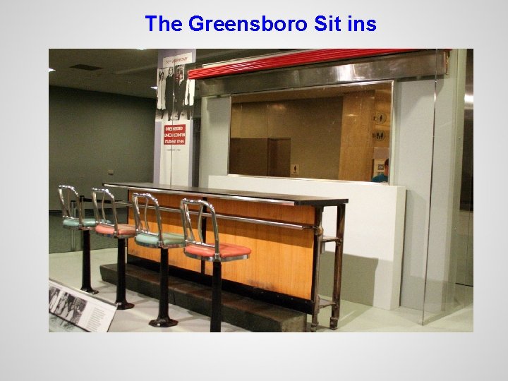 The Greensboro Sit ins 