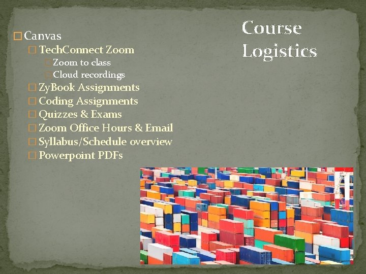 � Canvas � Tech. Connect Zoom � Zoom to class � Cloud recordings �