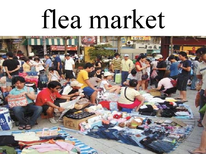 flea market 